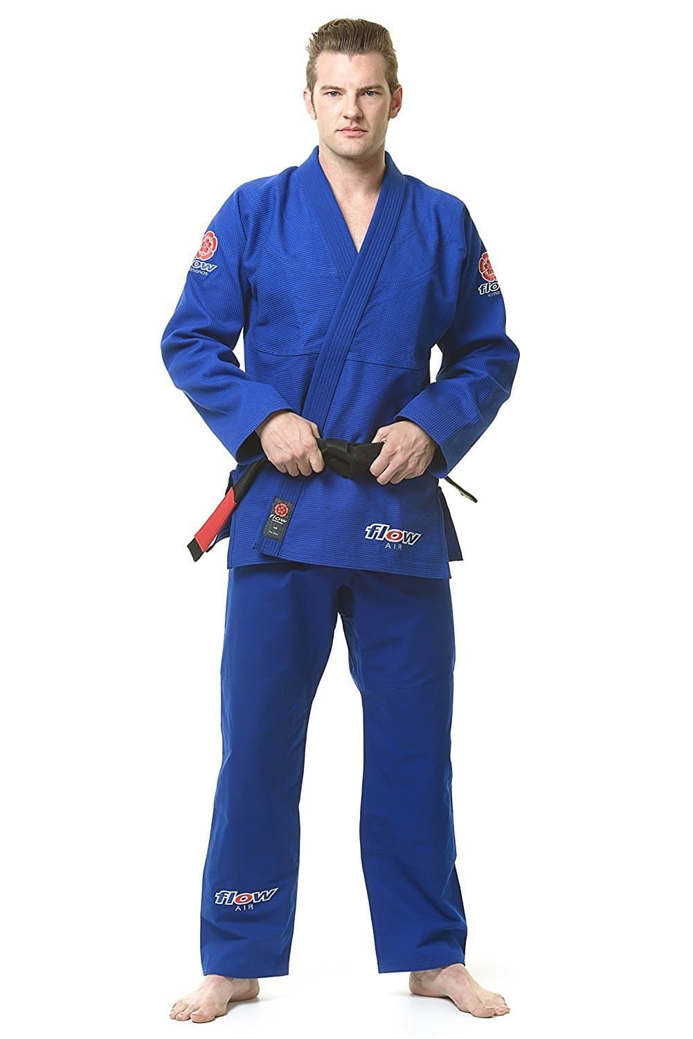 Flow Kimonos Air BJJ Jiu Jitsu Gi (Blue, A2L)