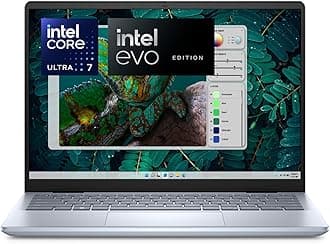 Dell Inspiron 14 Plus 7440 Laptop - 14 Inch 16:10 2.2K (2240 x 1400) Display, Intel Core Ultra 7-155H, 16GB LPDDR5X RAM, 1TB SSD, Intel Arc Graphics, Windows 11 Home, Onsite Service - Ice Blue
