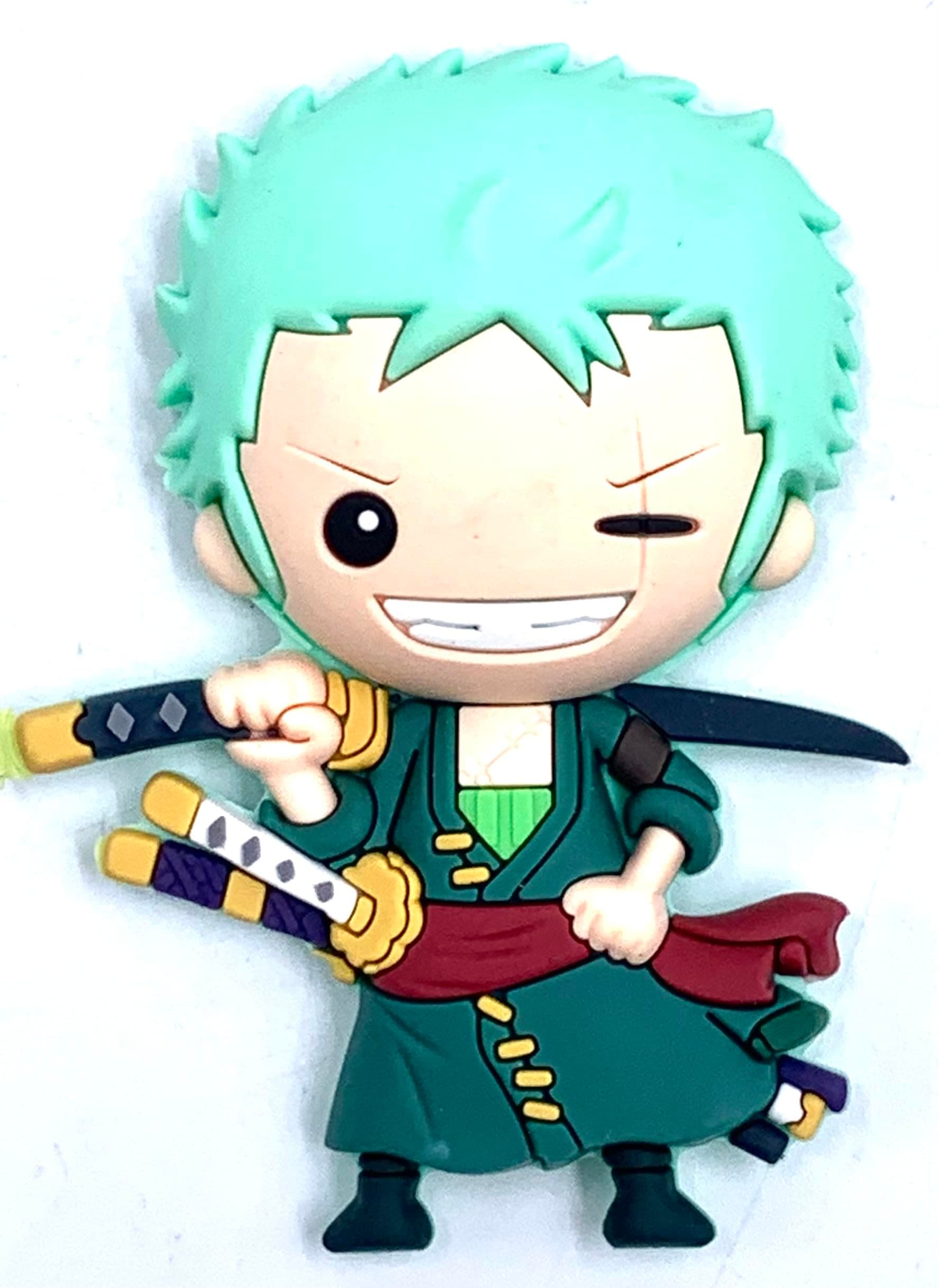 Monogram One Piece Zoro 3D Foam Figure Magnet - Magnet for Refrigerators and Lockers