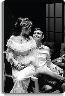 Customized Acrylic Photo Wood Frame,Personalized Clear Wall Mount Frameless Rectangular Poster Frame for Anniversary,Birthday,Special Moment(Transparent,18X12 Inches)