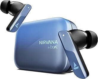 boAt Nirvana X TWS in Ear Earbuds(Mist Blue)