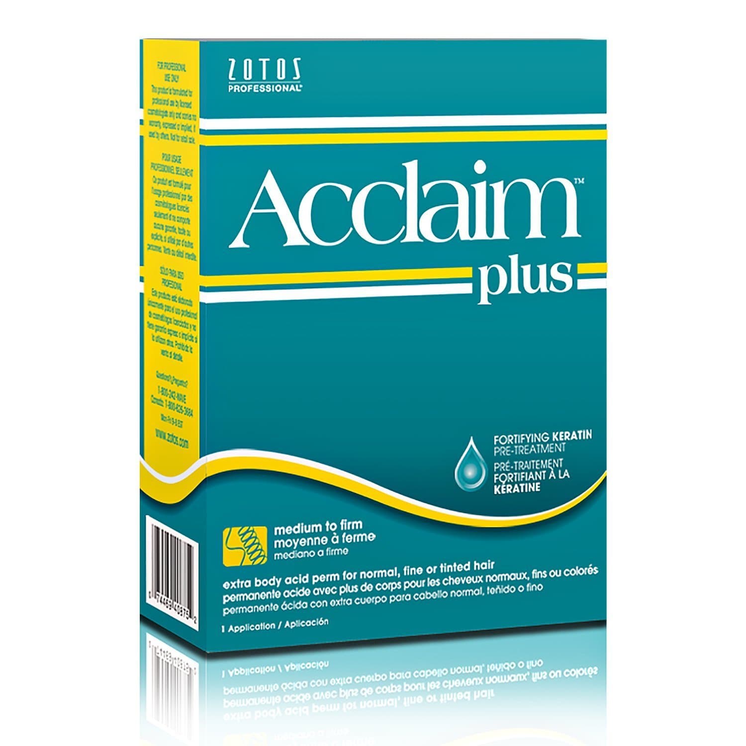 Acclaim Plus Extra Body Acid Perm Unisex Treatment 1 Application