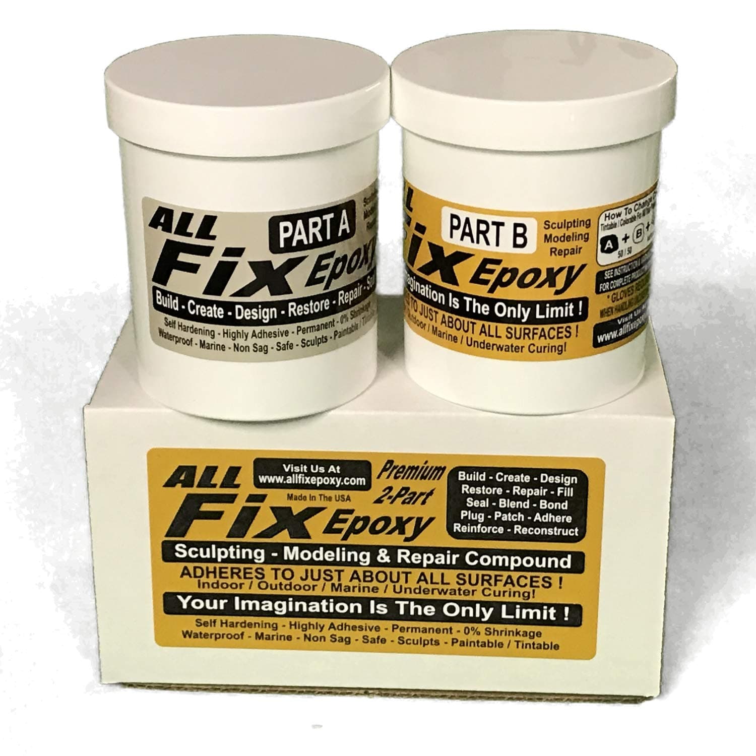 Pool & Marine Underwater Epoxy Moldable Putty (Large (48 oz.))