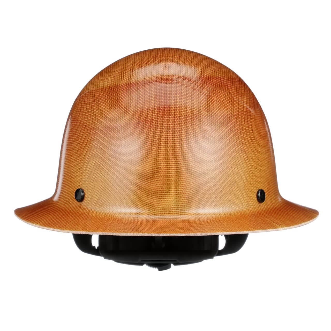 Skullgard Full-Brim Hard Hat with Suspension - Non-Slotted Cap, Made of Phenolic Resin, Radiant Heat Loads up to 350F, Standard Size Hard Hat | Fas-Trac III Ratchet Suspension