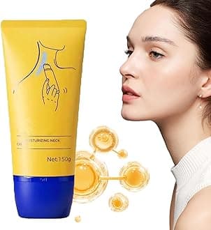 Neck Cream, Anti-Aging Neck Firming Cream, Neck Firming Cream Tightening Lifting Sagging Skin, FirmingCream with Roller