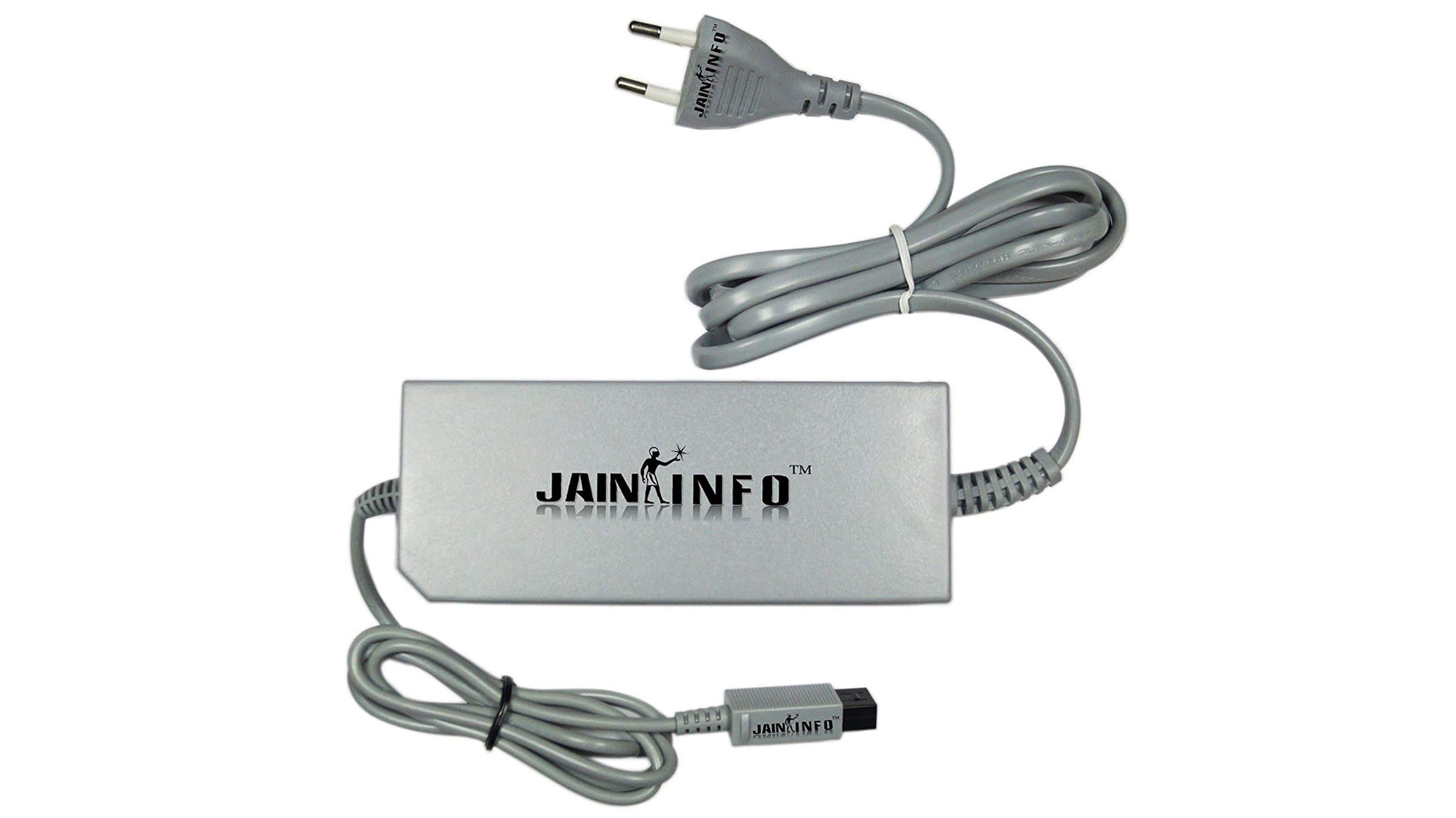 Jain Info™ Branded High Quality Power Adapter for Wii - - Compatible with Wii Console Only. Generic