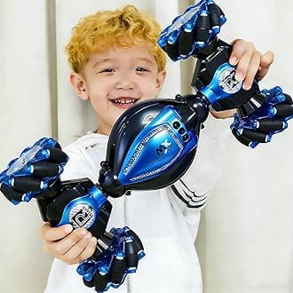 Remote Control Car for Boys 8-12, Fast RC Car with 360° Rotations & Drifting, All-Terrain 4WD Off-Road remote car, Indoor & Outdoor, Best Gift for Boys & Girls (Birthday, Christmas, Holidays)