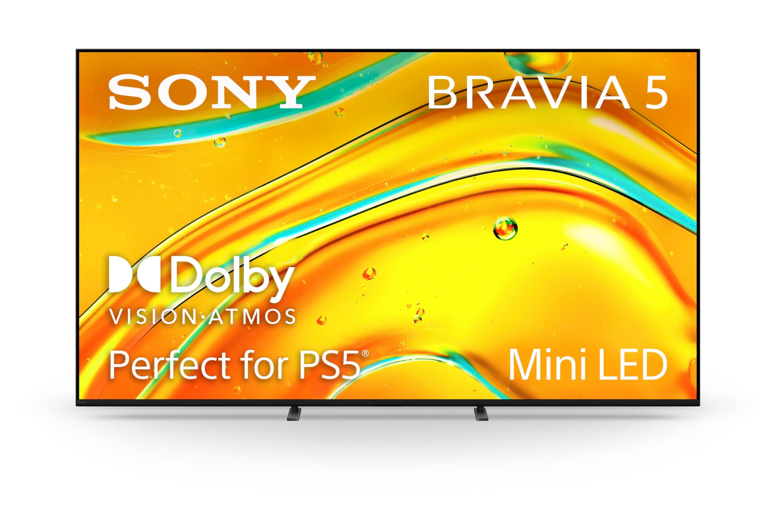 BRAVIA 5 75 Inch TV, Mini LED, 4K Smart Google TV, XR Processor with AI Technology,120hz Television with Dolby Vision/Atmos, Exclusive Features for PlayStation®5, K-75XR50, 2025 Model