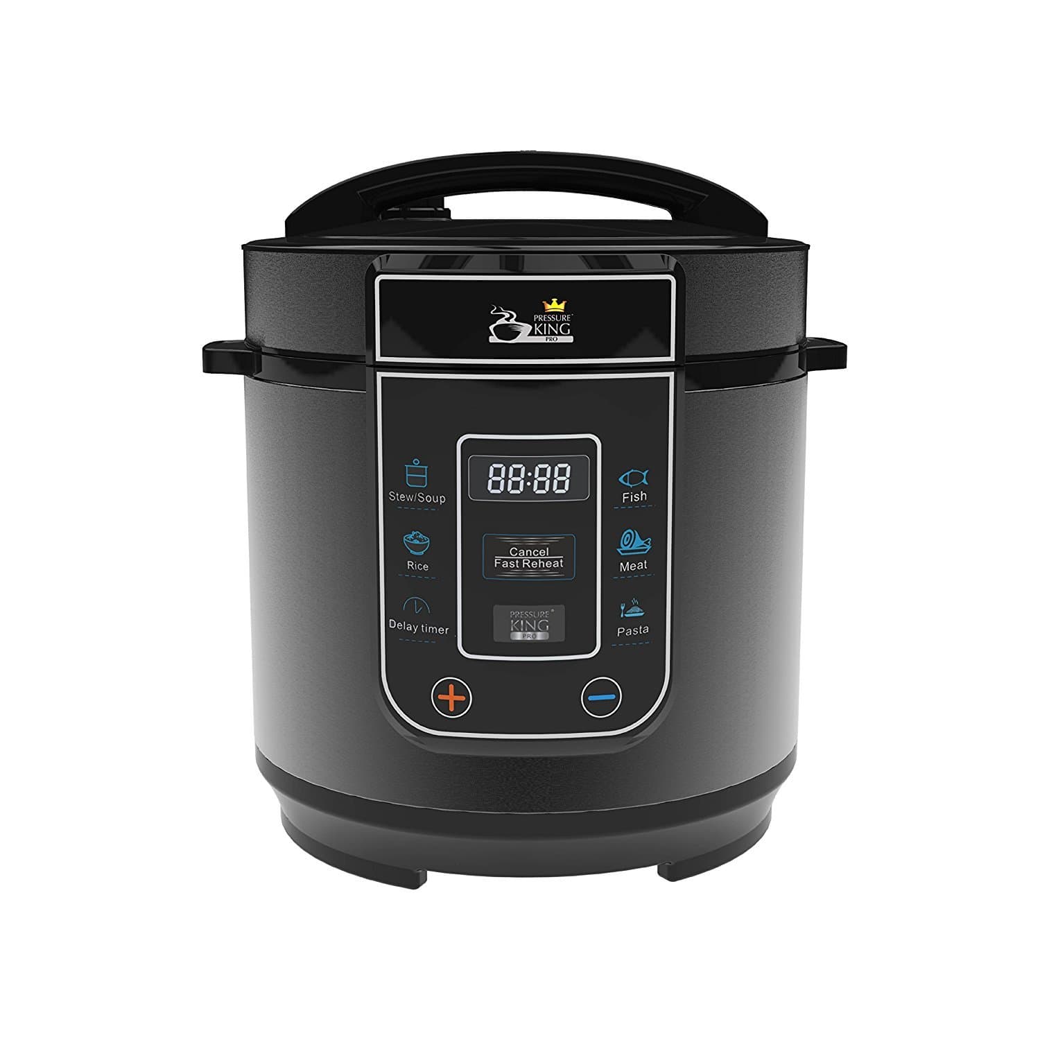 Pressure King Digital Pressure Cooker 220-volt (Will not Work in USA), 3.0L, Black