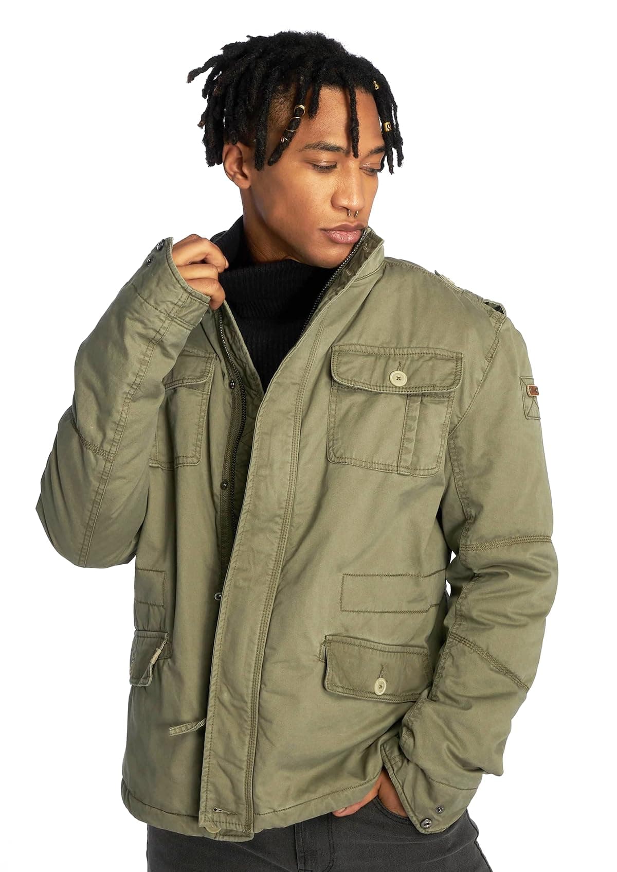 Brandit Men's Britannia Winter Jacket Black