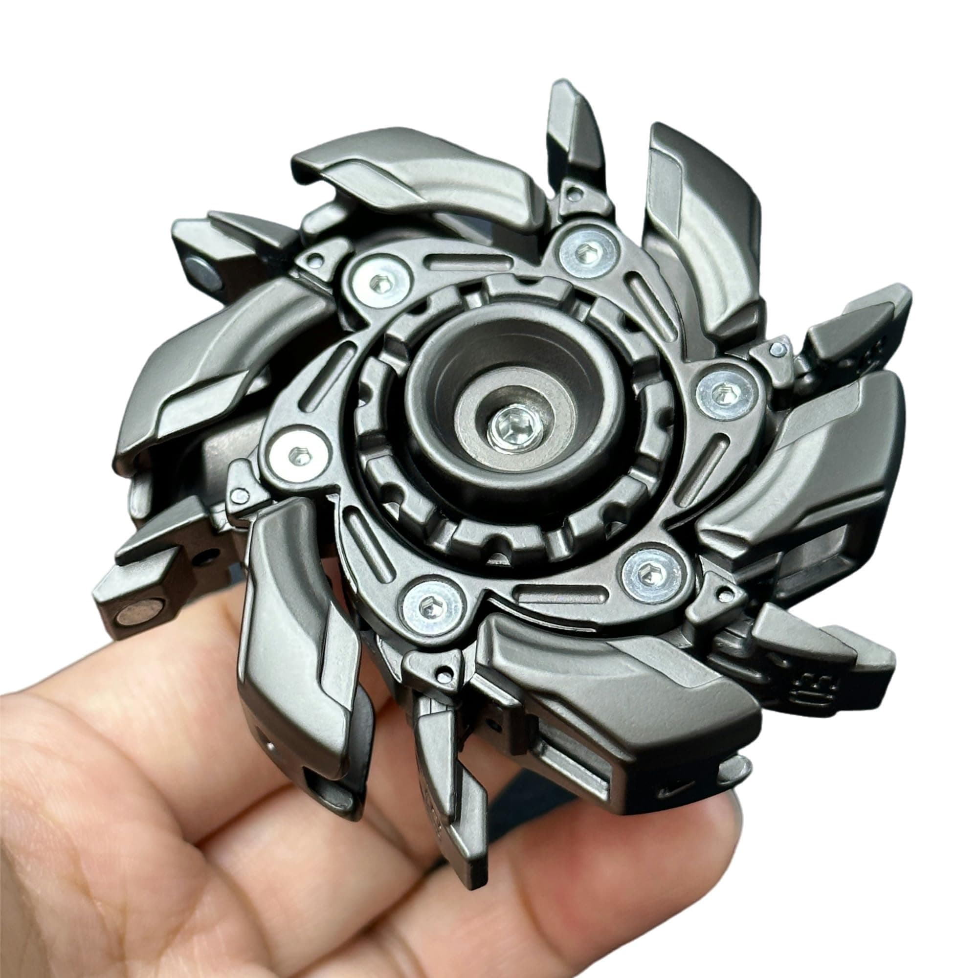 EDC Fidget Sliders Open Armor Spinning TopFidget Toys Stress Relief for Adults Magnetic Metal