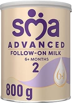 SMA ADVANCED Follow-on Baby Milk Powder Formula , 6-12 months , 800g (Pack of 1)