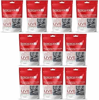 Washing Machine Cleaner, Descale For Washing Machine Front Load and Top Load, Washing Machine Cleaning Powder, Descaling Powder For Washing Machine 100 gm (Packet Of 10)