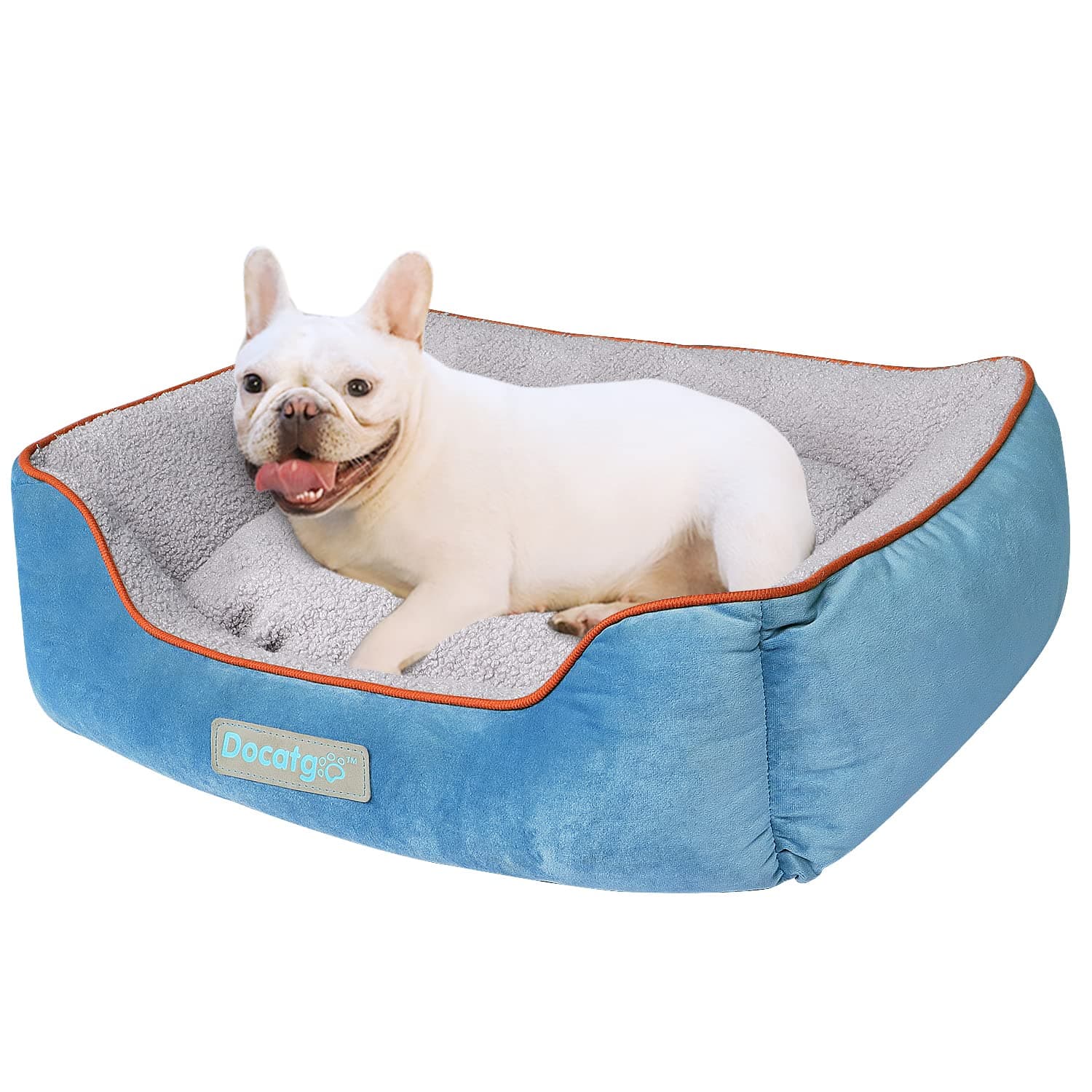 Dog Beds Docatgo Dog Bed Medium Washable,Cat Bed,Dog Sofa,Warm Soft Comfortable Pet Bed 60* 50* 18cm Bedding for Puppy Small Pets Medium Dogs Cats,Calming Dog Bed