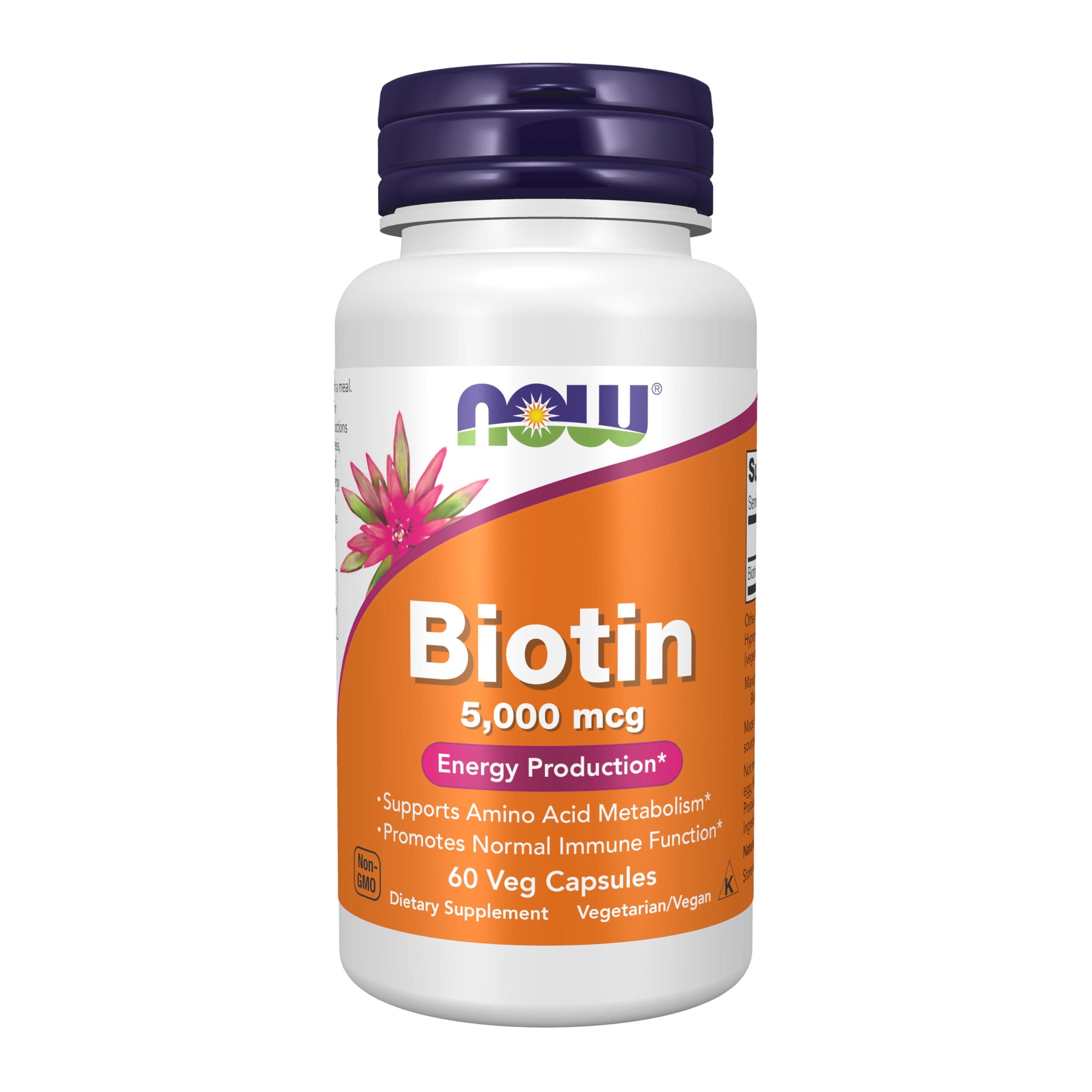 Foods Biotin 5000mcg VCaps 60's