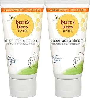 Baby Bee 100% Natural Diaper Rash Ointment, 6 Ounces Total