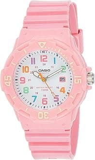 Casio Women's Watch with Quartz Movement LRW-200H-4B2, Pink, Strip