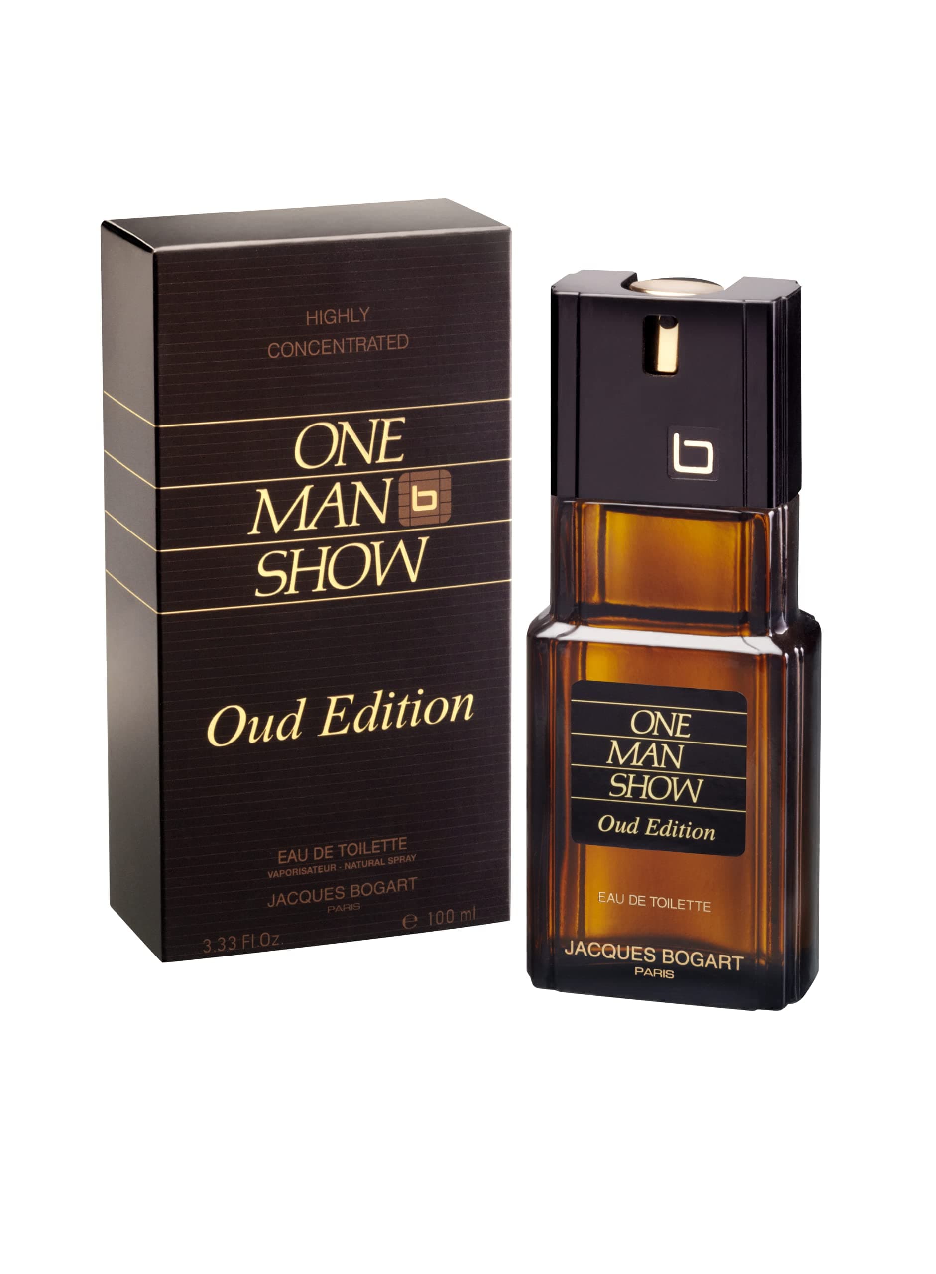 One Man Show for Men, Eau de Toilette Spray, Oud Edition, 3.33 Ounce