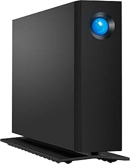 Lassie LaCie HDD External Hard Drive 4TB d2 Professional USB Type C Black STHA4000800