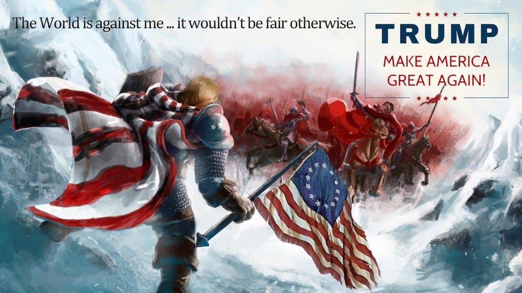 Amazing Posters Donald Trump Poster 12" x 18" Multicolour