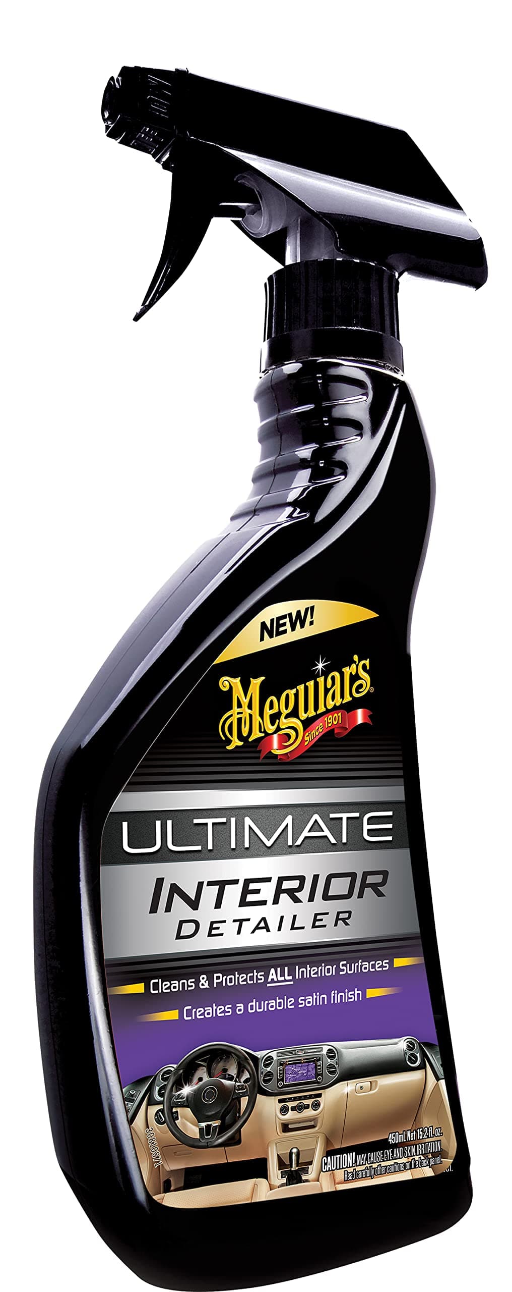 Meguiars Ultimate Interior Detailer 450ml for a satin finish