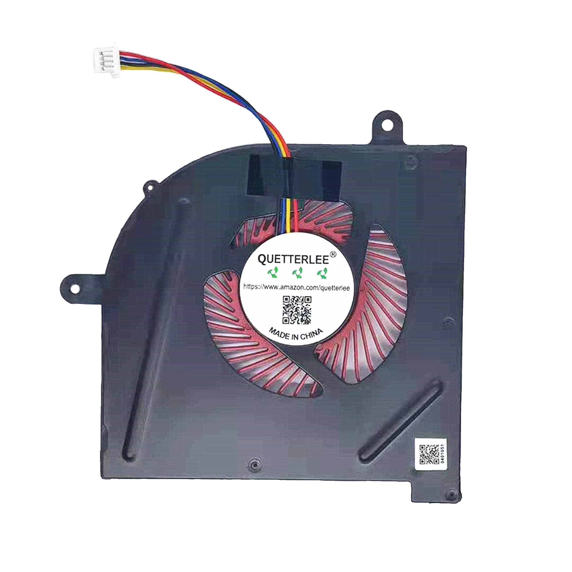 Replacement New Laptop CPU Cooling Fan for MSI GS63 GS63VR GS73 GS73VR GS62 GS72 MS-17B1 MS-17B2 MS-16K2 MS-16K3 MS-16K4 MS-16K5 Stealth Pro Series BS5005HS-U2F1 Fan