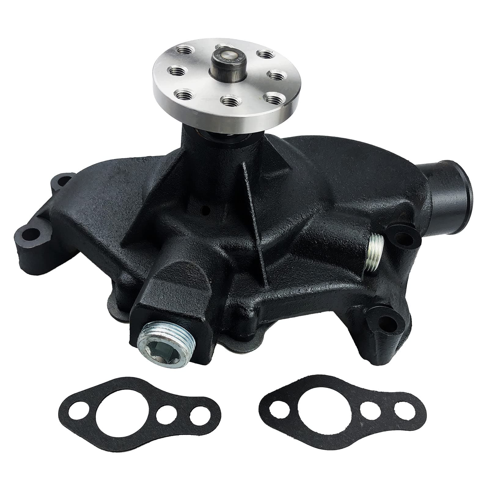 Water Pump Replacement for 18-3599-2 Fit for Gm Marine Small Block V8 Non Composite Timing Cover Replaces 60658 8353906 12529508 18-3583 18-3506 18-3599 9-42606 WP453M 985429 835390-6 856364-5