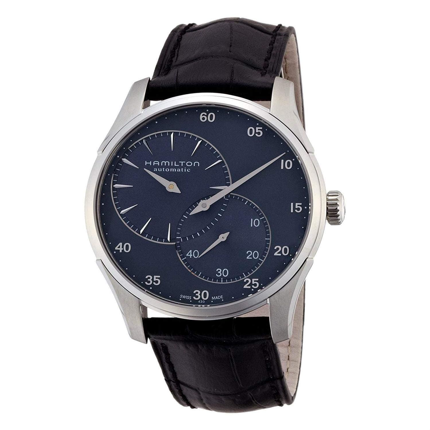 Hamilton Jazzmaster Regulator Automatic Blue Dial Mens Watch H42615743