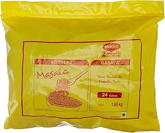 2 Min Noodles, 1.68Kg, Vegetarian, Pack of 1, Multicolour