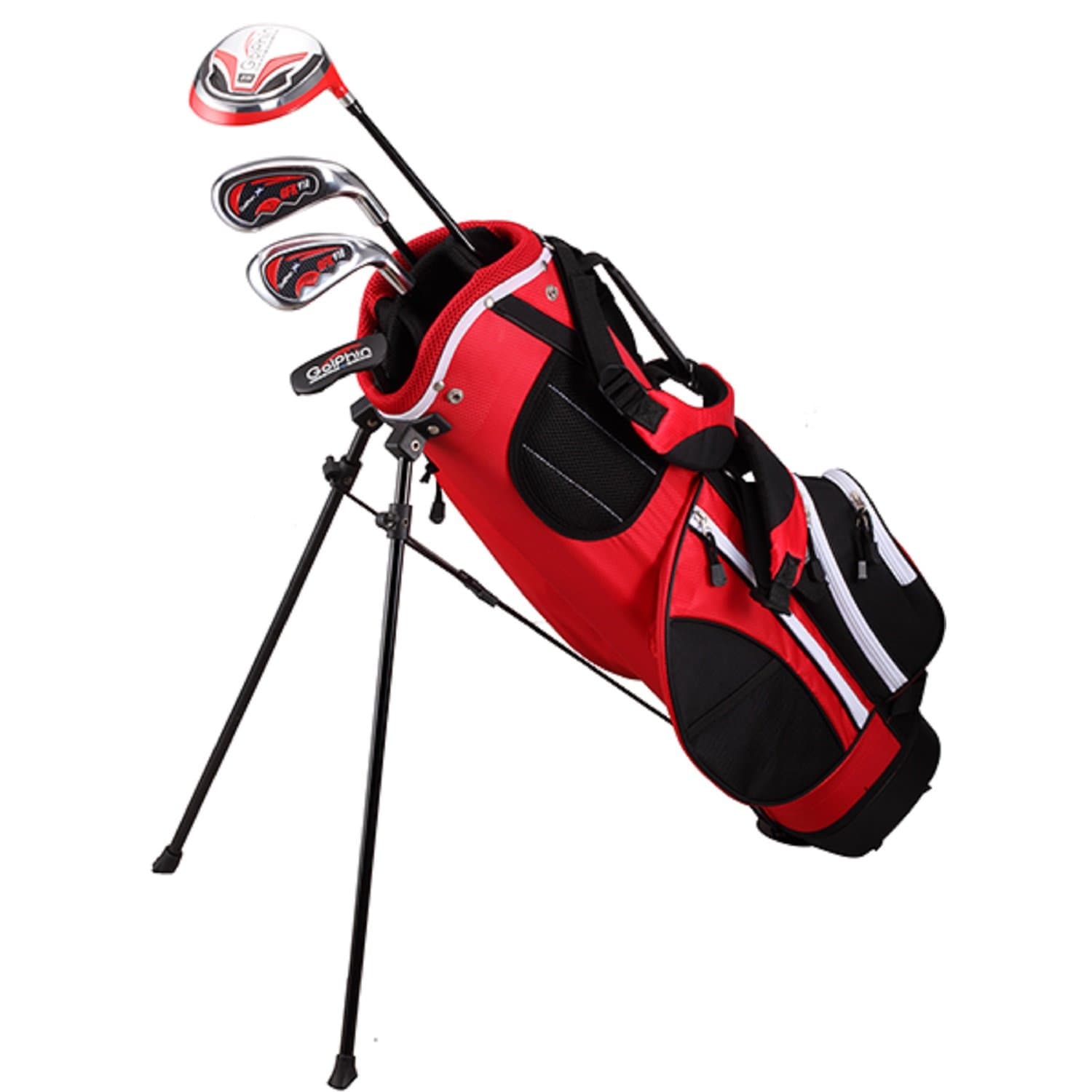 Golphin Kid's Gfk 910 Right Hand Full Set - Red, 9-10 Years