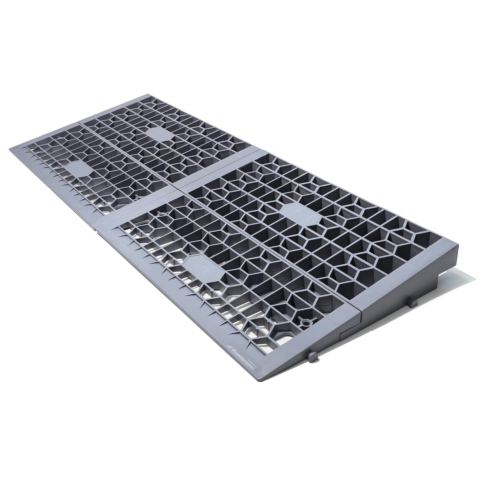 2" Rise X 32" Modular Threshold Ramps for Doorways, 3000 Lbs Capacity Car Ramp for Home Entrance, Portable Shower Ramp for Doorways, Steps, Power Wheelchairs, Scooters, Carts, Trolley