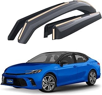 Shatterproof in-Channel Window Deflectors for Toyota Camry 2025-2026 Sedan, Rain Guards, Window Visors for Cars, Vent Deflector, Car Accessories, 4 pcs - GY008060