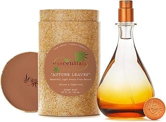 ESSCENTIALSAutumn Leaves Fragrance Mist - Beautiful and Light Spray Fragrance from Nature - Vegan and Non-Toxic Mist Featuring Notes of Vetiver and Cedarwood - 2.0 Oz / 60ml