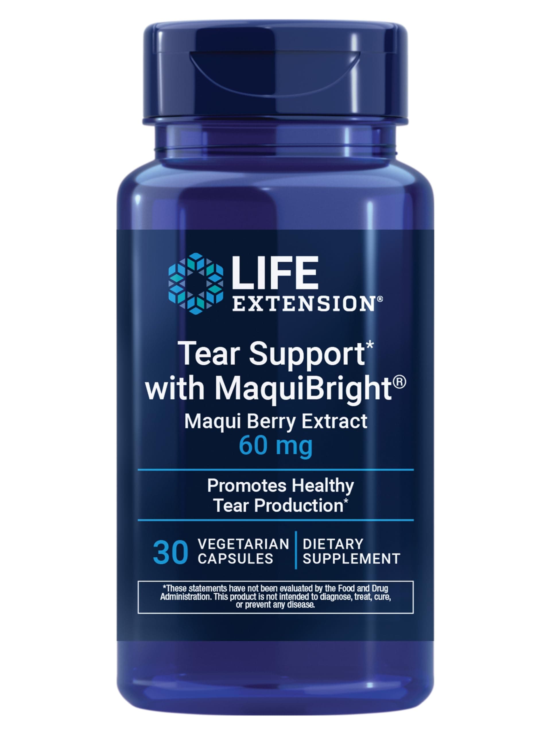 Tear Support with MaquiBright, 60 mg, 30 Vcaps (Pack of 1)