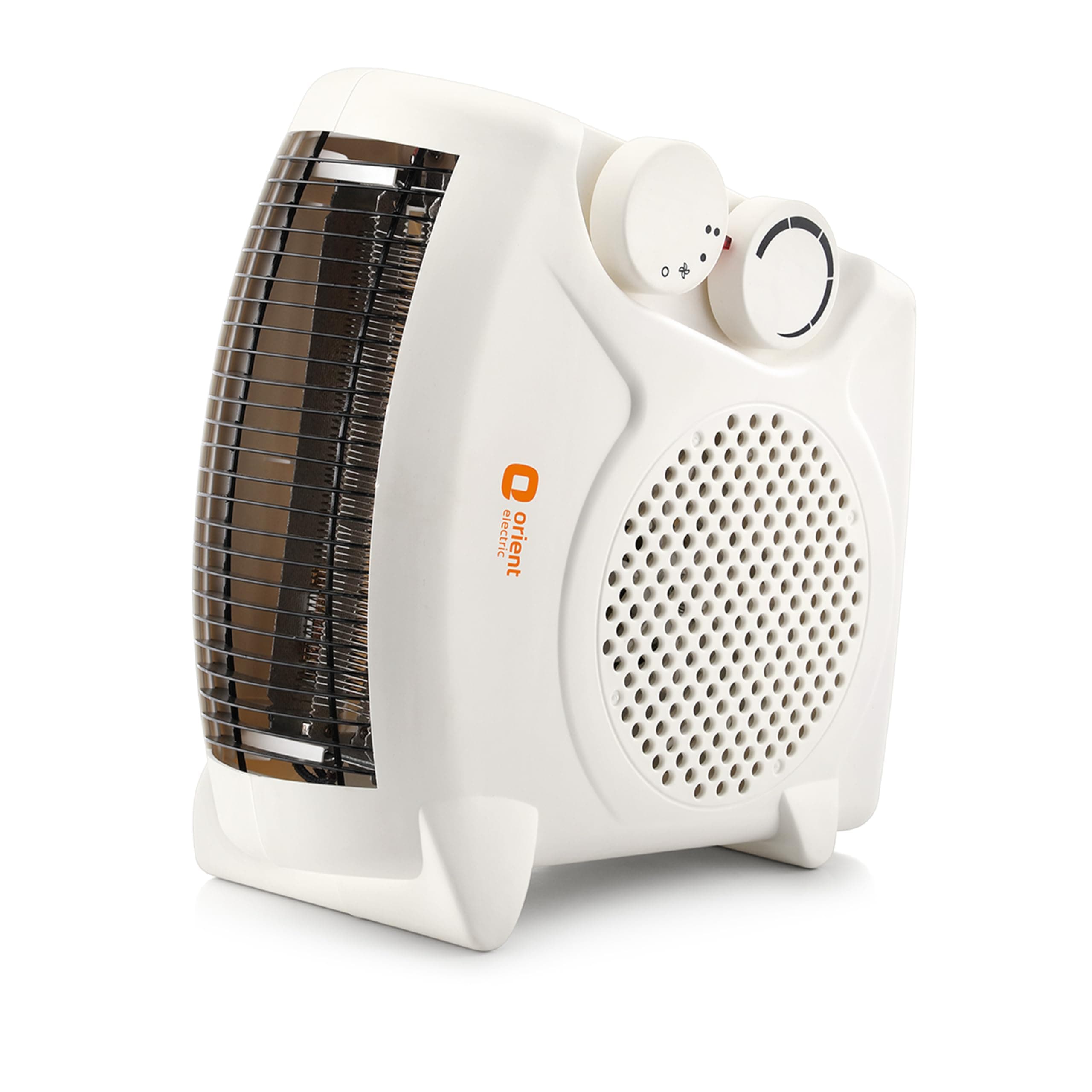 Areva Portable Room Heater | 2000W | Two Heating Modes | Advanced Overheat Protection | Horizontal & Vertical Mount | 1-year replacement warranty by Orient | White