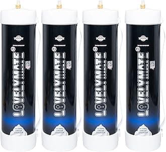 Lovemate Large Whipped Cream Chargers 4.4l - 3000g Tanks Food Grade Kitchen Tools (3000g - 4pieces)