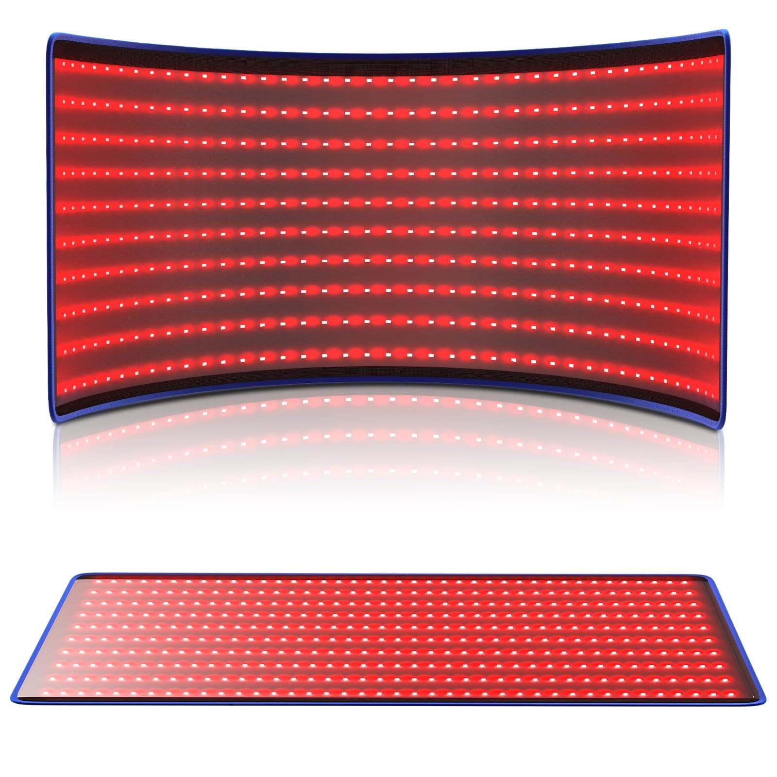 Red Light Therapy Mat Full Body with 400 LEDs, 38.2" x 24" Larger Infrared Red Light Therapy Pad at Home with Timer & Pulsing for Back Shoulder Knee Joint Pain Relief