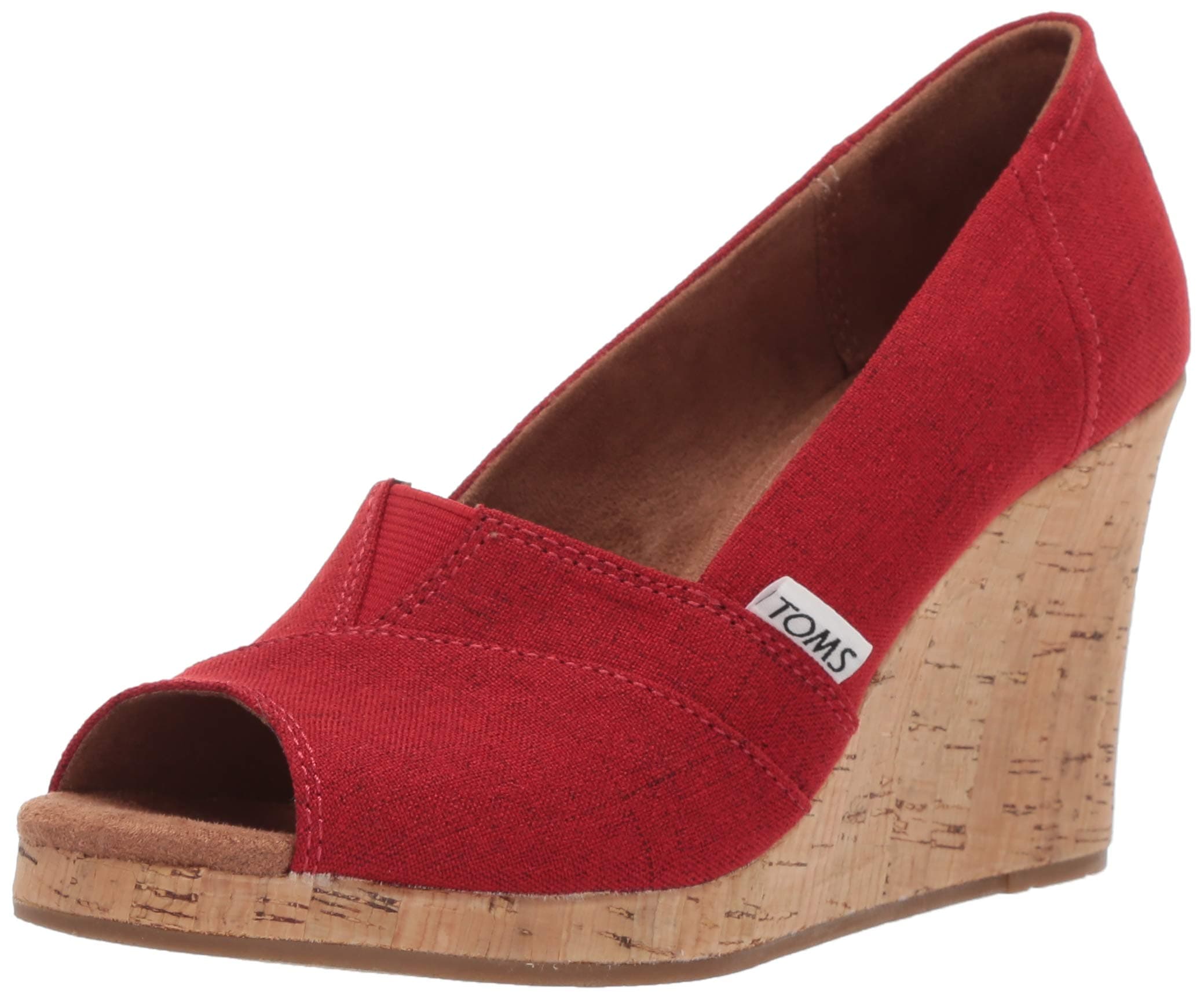 TOMS Women's Classic Espadrille Wedge Sandal