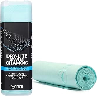 Tough Outfitters Quick Dry Towel - Travel Towel Fast Drying Lightweight - Compact Microfiber Towels for Body Camping Swim Beach Camp Backpacking - Quick Dry for Swimmers