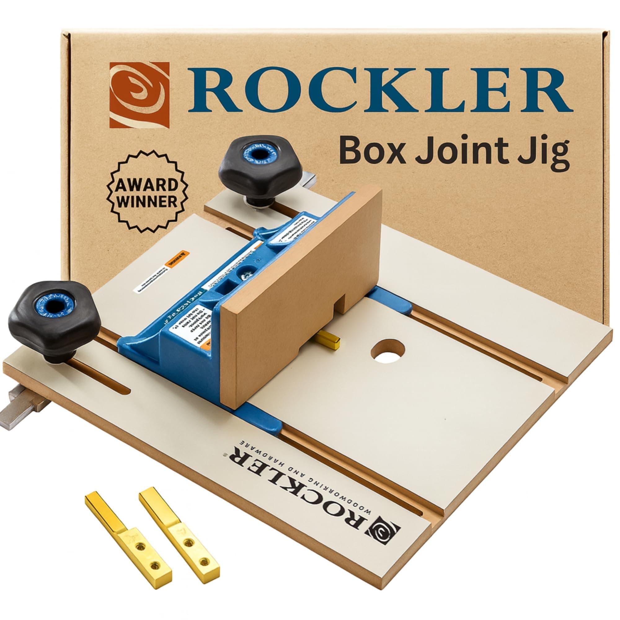 Rockler 422866 Router Table Box / Finger Joint Jig 1/4" / 3/8" / 1/2" (422866)