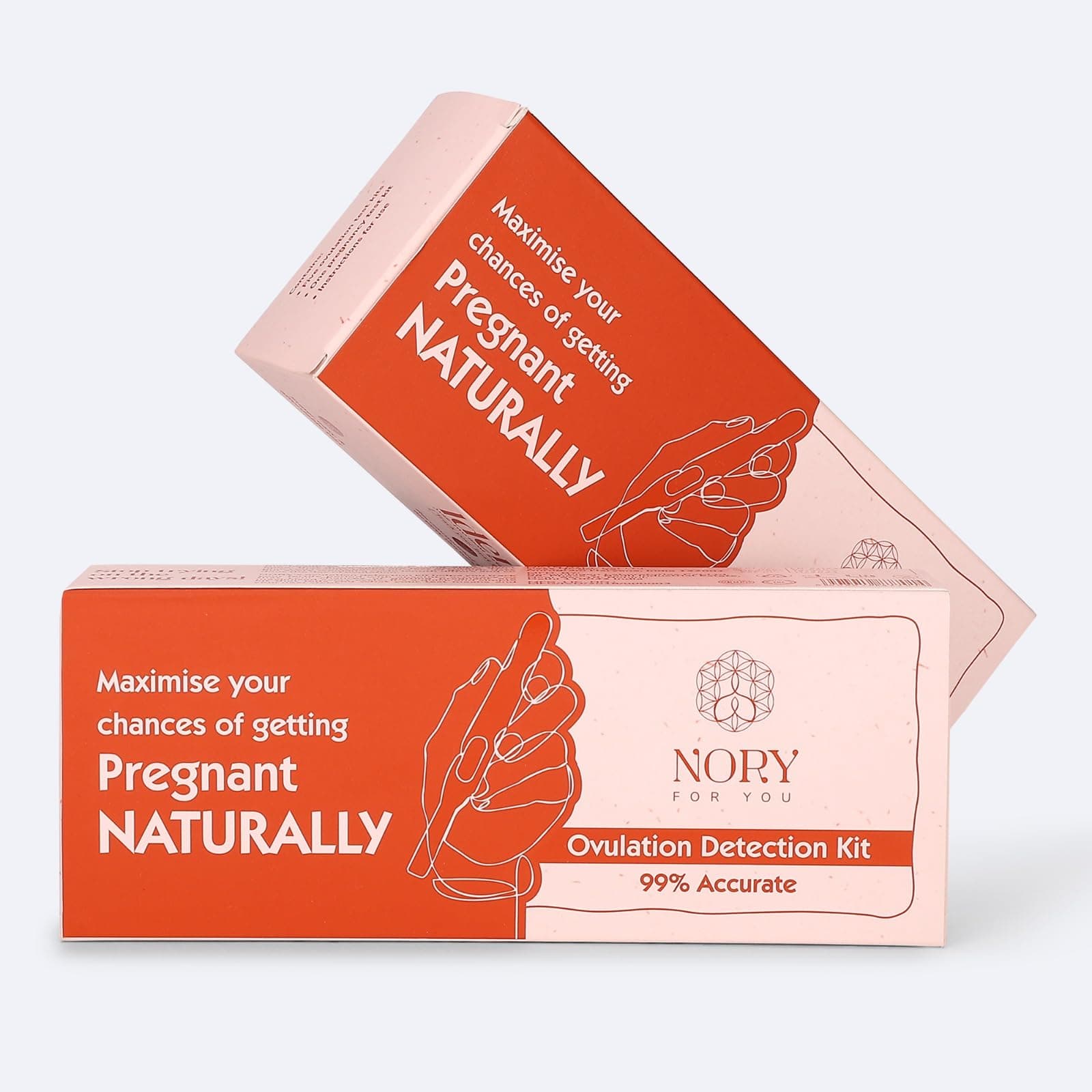 Nory Ovulation Test Kit of 10 Strips and 2 Pregnancy Kit Women Family Planning to get Pregnant Naturally, Early Detection for Female Fertility Baby Conceive Predictor for Home