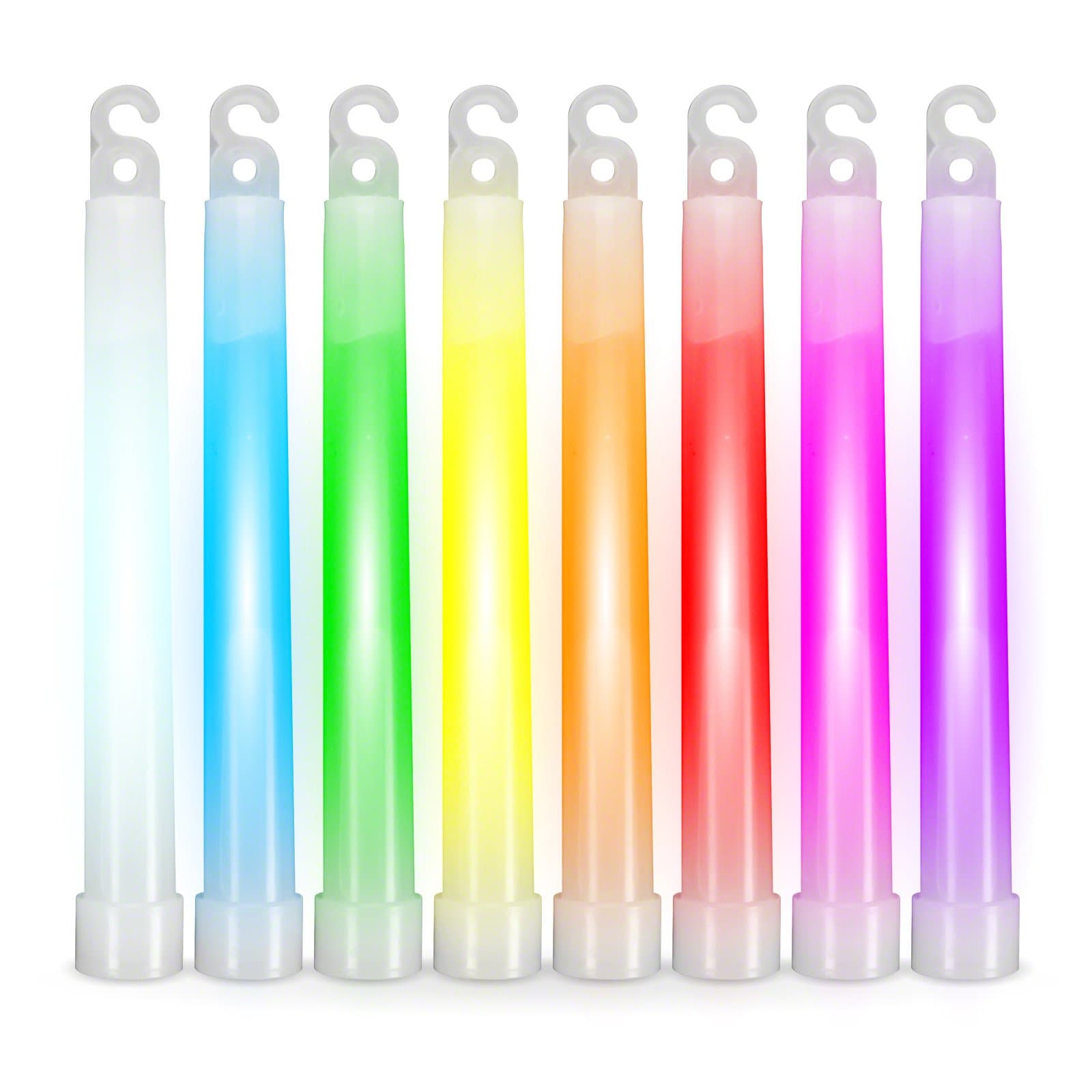 Glow Sticks 6" Premium Quality Glow Sticks (Mixed) (100)