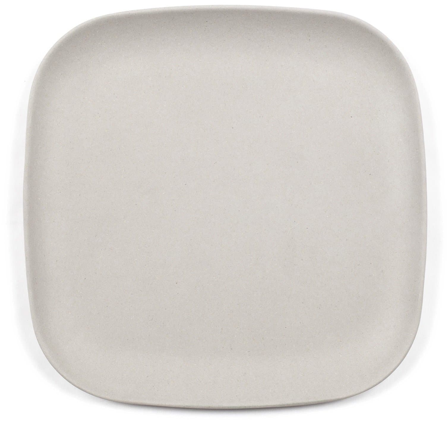 Bamboozle Set of Four 11" Dinner Plates, Dove