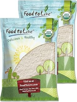 Food to Live - Organic Whole Wheat Pastry Flour, 25 Pounds - Non-GMO, Finely Ground, Unbleached, Unbromated, Vegan, Kosher, All Natural, No Preservatives, Bulk