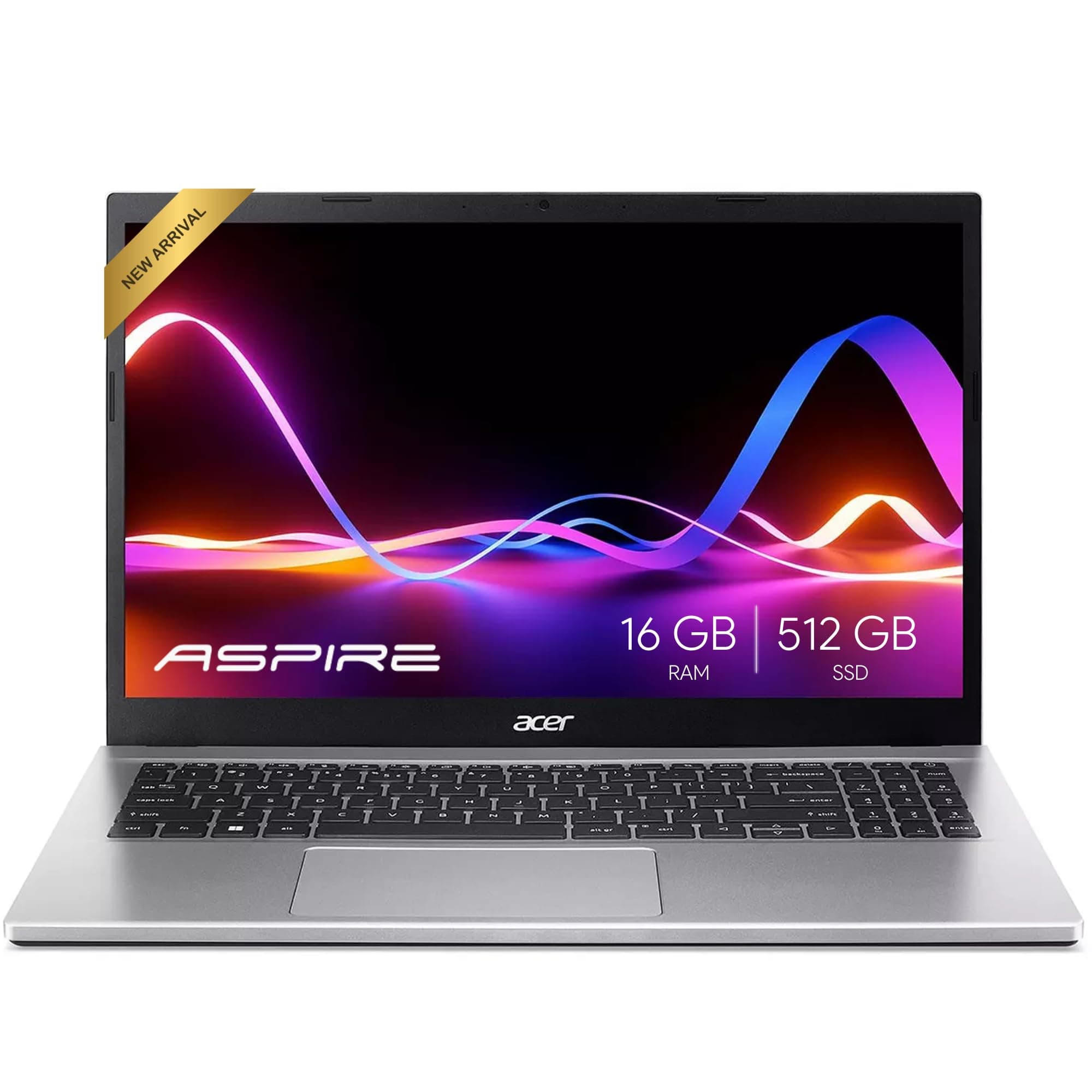 acer Aspire 3 Slim Laptop with Backlit Keyboard - 15.6" Full HD IPS 1080P Display - Intel Core I3-1305U Processor - 32GB RAM - 2TB NVMe SSD - Webcam - Wi-Fi 6 - Windows 11 Pro