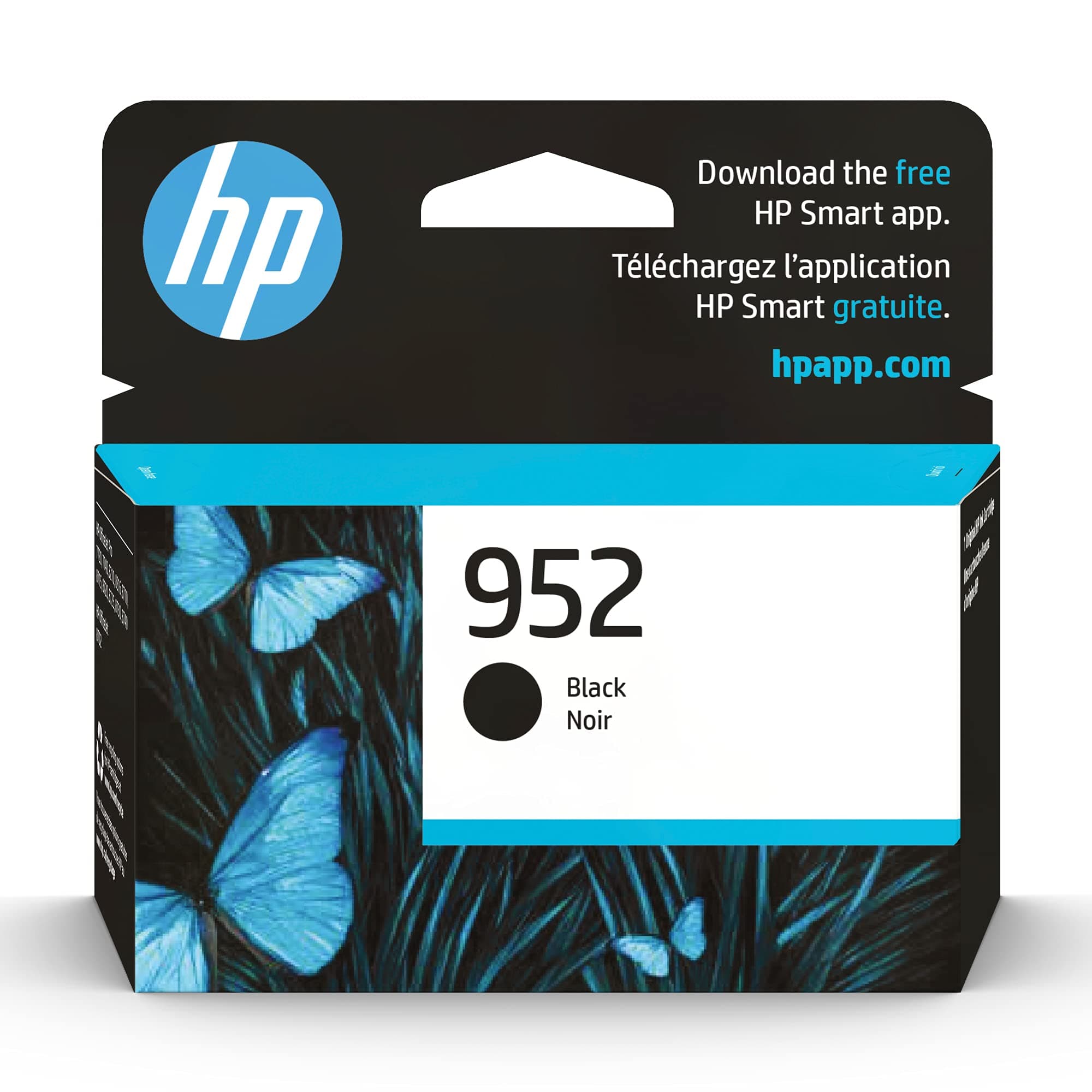 952 Black Ink Cartridge Printers | Works with Printer Series: OfficeJet 8702, OfficeJet Pro 7720, 7740, 8210, 8710, 8720, 8730, 8740 | Eligible for Instant Ink | F6U15AN
