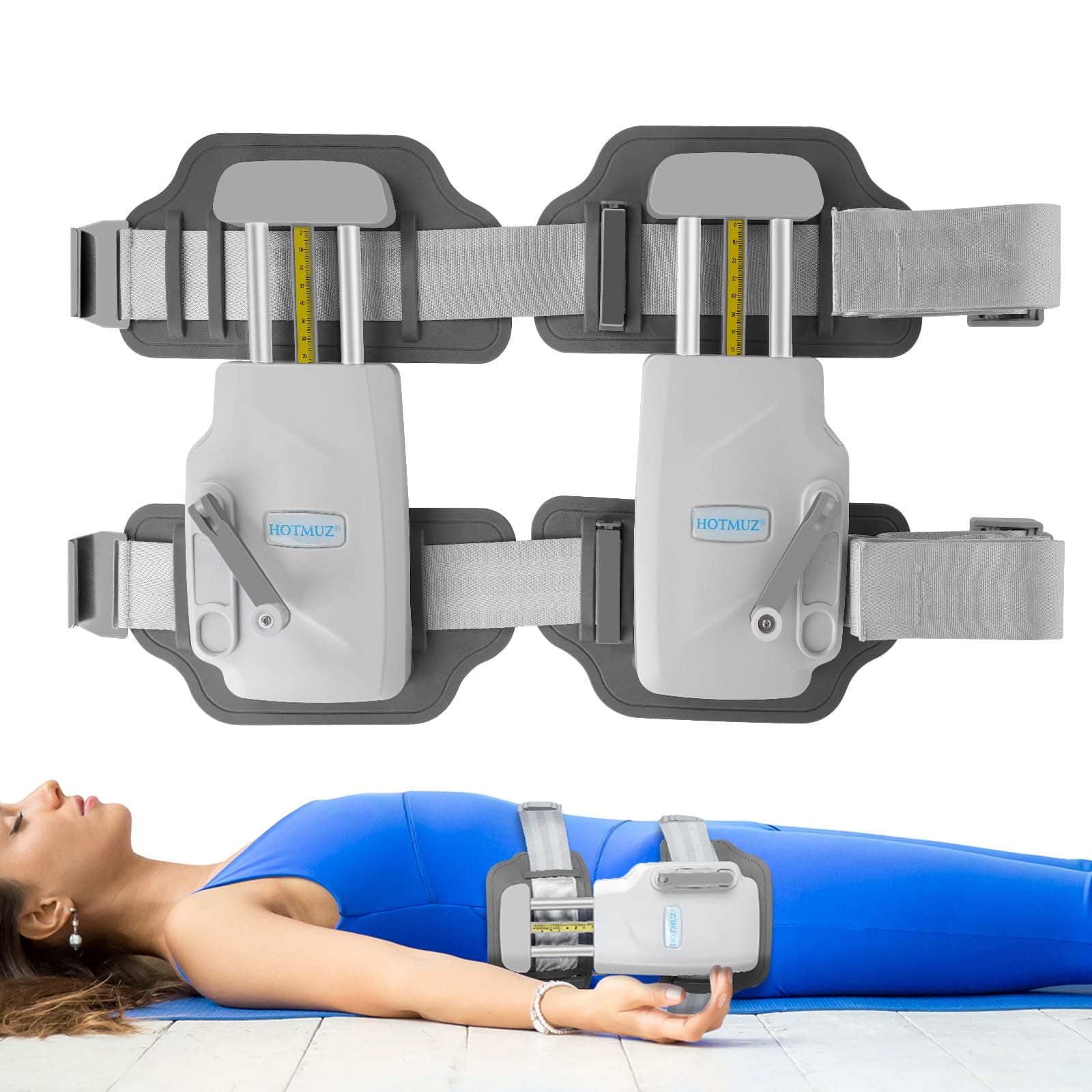 Professional Lumbar Traction Device,Herniated Disc Back Pain Relief Device,Back Stretcher for Lower Back Pain Relief,Spinal Decompression Devices，lumbar decompression belt