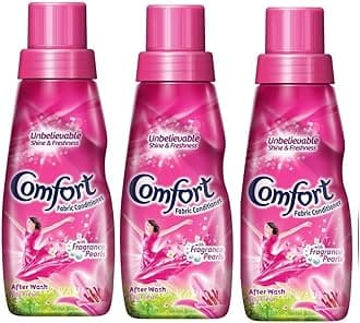 Comfort After Wash Lily Fresh Fabric Conditioner - 220 ml (Pack of 3)