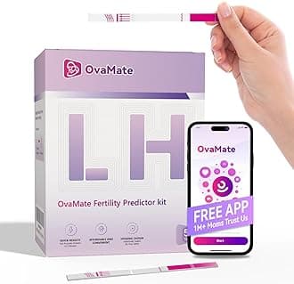 Ovulation Test Strips (50 - Pack). 50 Pack Fertility Tests. Powered by The OvaMate Ovulation Calculator APP (for iOS & Android) Accurately Track Ovulation.