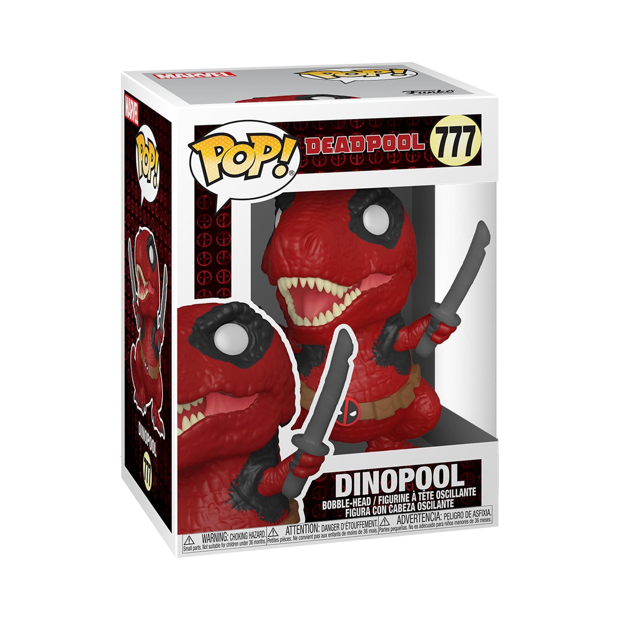 POP Funko Marvel: Deadpool 30th - Dinopool - Collectable Vinyl Figure - Gift Idea - Official Merchandise - Toys for Kids & Adults - Superheroes Fans - Model Figure for Collectors and Display